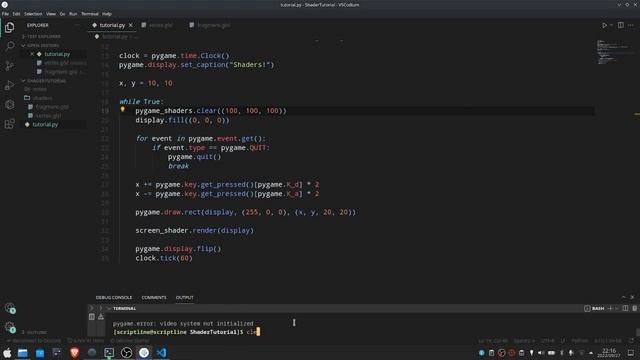 Pygame Tutorial: Shaders смотреть онлайн