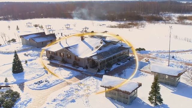 Зимняя сказка в ресторане "Приозерный двор "У Ганны" смотреть онлайн