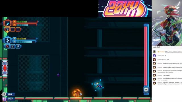Играю в 20XX (два игрока) прошли сюжетный режим смотреть онлайн