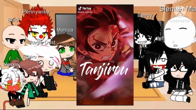 Fandoms react to each other (3/8) Demon Slayer смотреть онлайн