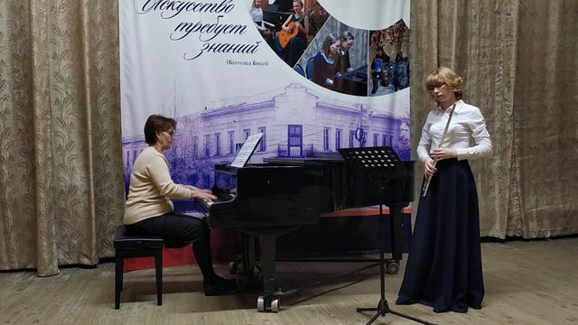 К Глюк Адажио из концерта для флейты и фортепиано смотреть онлайн