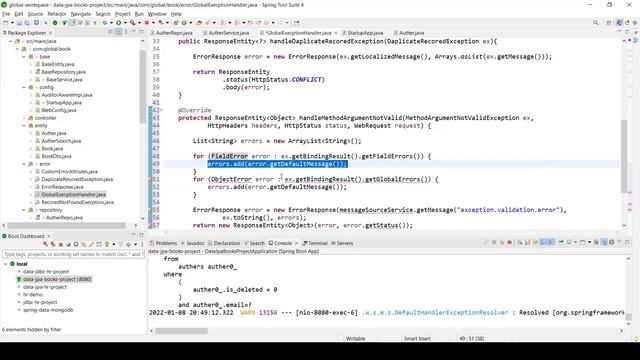15-3 Spring Boot- Exception Handling part 3 (Response Entity) - Arabic [بالعربي] смотреть онлайн