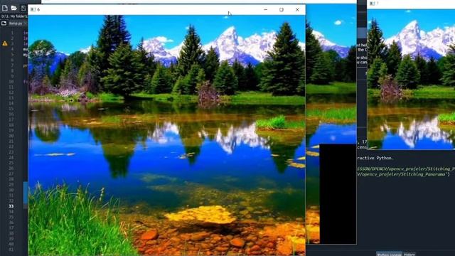 İmage stitching with opencv python смотреть онлайн