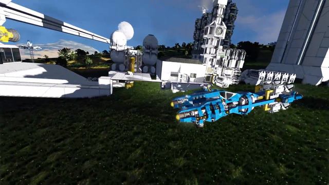 Starting The Elevator! Space Engineers Time Lapse Series: Space Elevator Again - EP20 смотреть онлайн