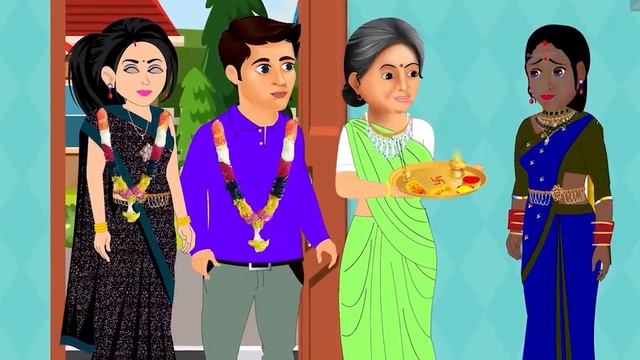 गरीब बहू और अमीर सौतन की गोदभराई | garib Bahu aur Amir sautan Ki God bharai | Moral story | смотреть онлайн