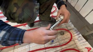 Подключение лучевой системы отопления  #отопление