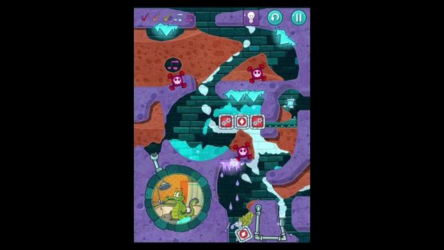 Where's My Water 2 Level 107: Breaking The Ice 3 Ducks iOS Walkthrough смотреть онлайн