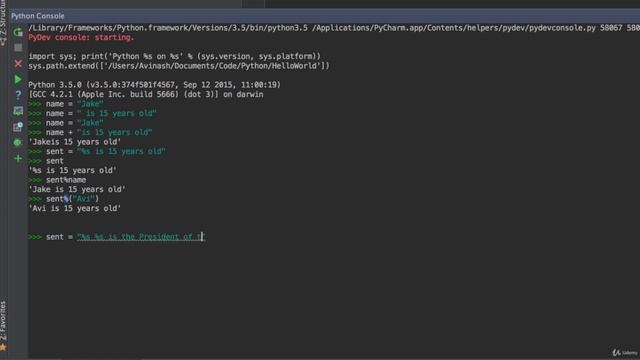 #5 - Placeholders in Strings - Introduction To Python Programming смотреть онлайн