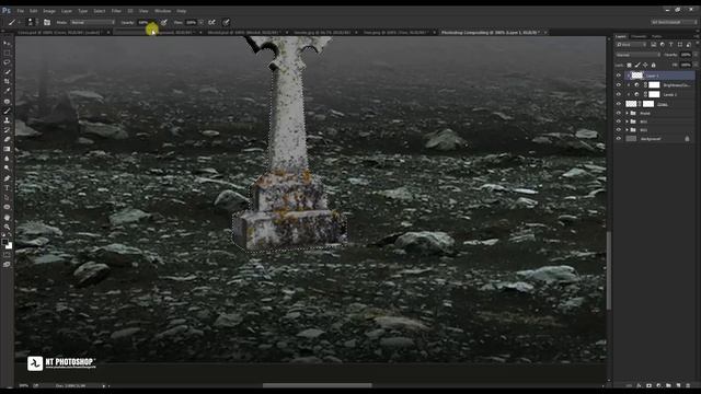 Photoshop Compositing Tutorial - Memories смотреть онлайн