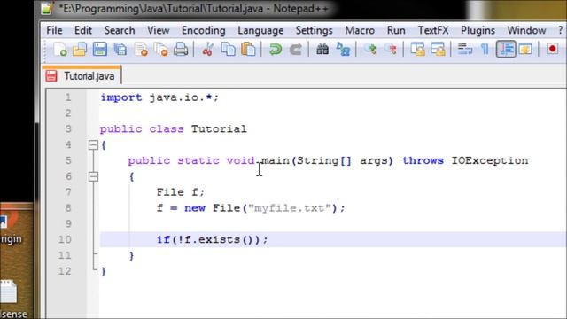 Java Tutorial 23 - Creating a File смотреть онлайн