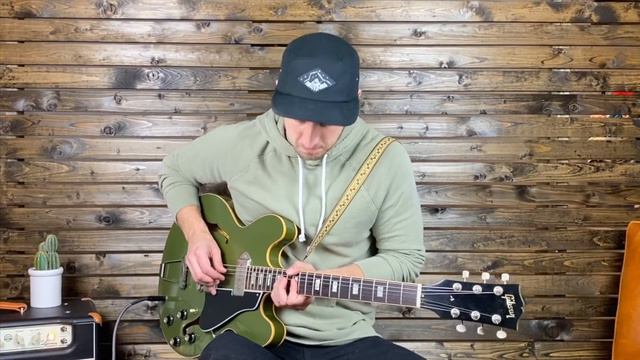 Burn - Original Song - Andrew Cyr Guitar - Gibson ES-330 смотреть онлайн