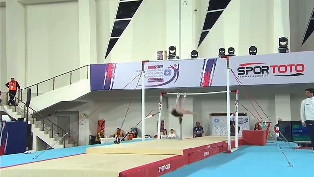 Caterina Gaddi UB EF 🥇 2023 Junior World Championships Event Finals смотреть онлайн