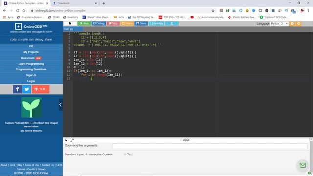 how to convert lists into dictionaries|codetantra python answers in telugu|python dictionaries смотреть онлайн