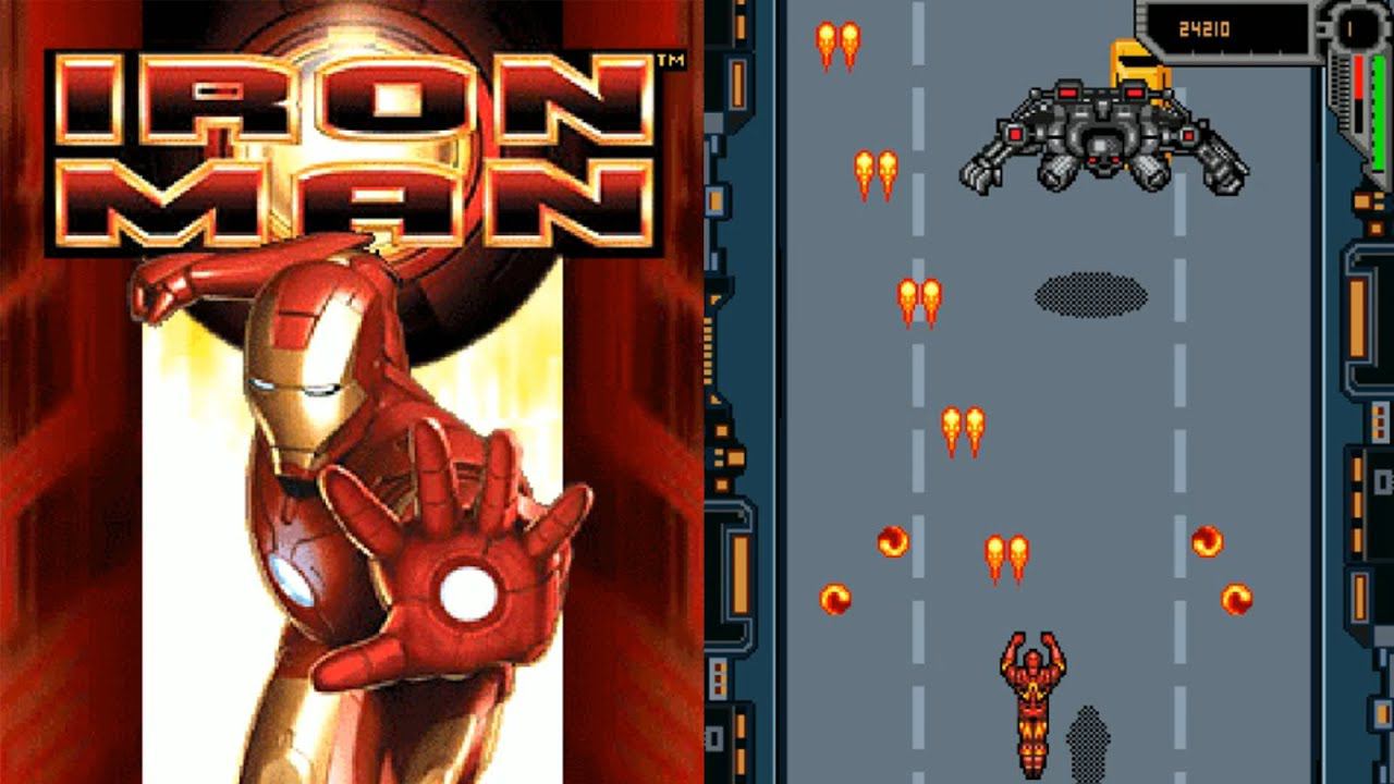 Iron Man JAVA GAME (Hands-On Mobile 2008 year) FULL WALKTHROUGH смотреть онлайн