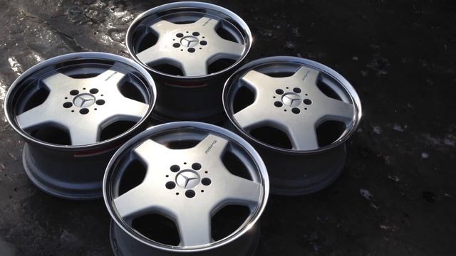 #luxuryrims AMG 5-Spoke 220 215 Rims R18 8.5J / 9.5J Mercedes Wheels W220 W215 смотреть онлайн