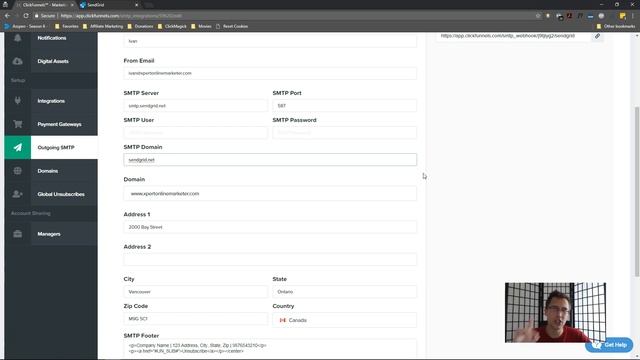 ClickFunnels: How to Integrate With Sendgrid SMTP смотреть онлайн