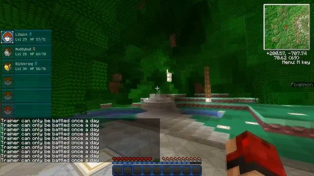 Minecraft: Pixelmon Opal! ► Ep. 4 - Grass Gym Beast Mode??? смотреть онлайн