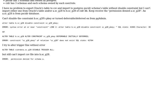 Databases: Copy csv file into different schema смотреть онлайн