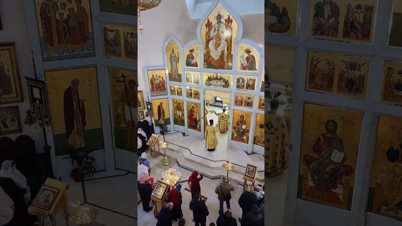 03.12.2023 Фрагмент трансляции Воскресной Божественной Литургии. смотреть онлайн