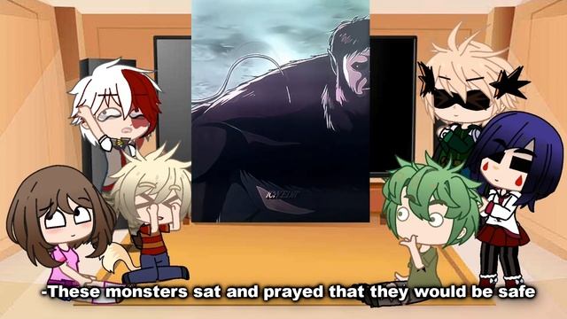 Boku no Hero (MHA) React to Levi Akerman || Gacha React смотреть онлайн