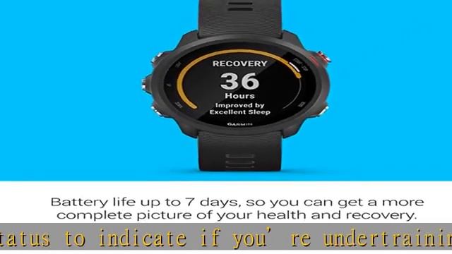 Garmin 010-02120-20 Forerunner 245 Music, GPS Running Smartwatch with Music and Advanced Dynamics, смотреть онлайн