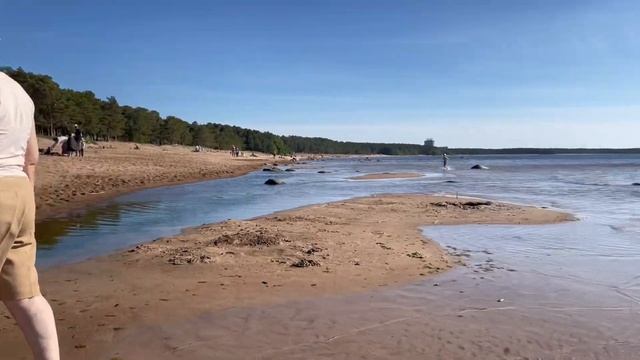 Пляж в Липово, Сосновый Бор смотреть онлайн