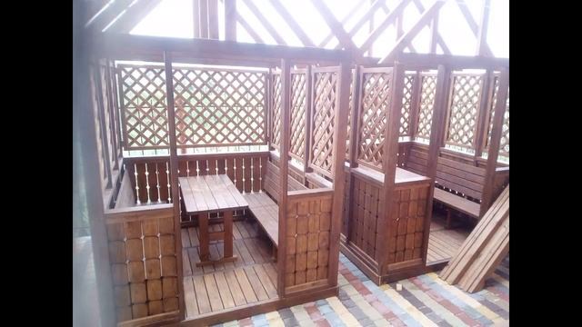 Деревянные Беседки своими руками│Что я делал этим летом смотреть онлайн