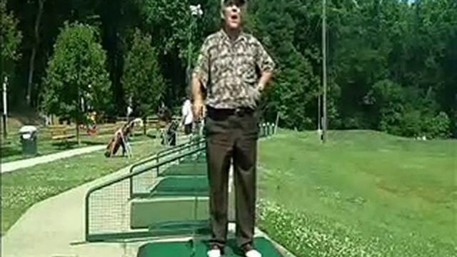 Golf Lessons Instruction Over the Top Down Swing Part II смотреть онлайн