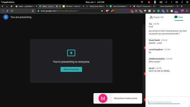 Linux Essentials Training Day1 смотреть онлайн