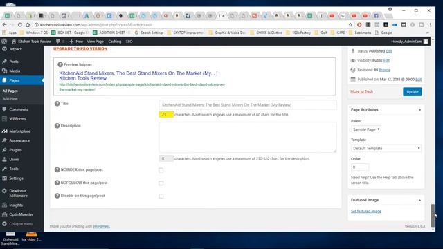 Problem with All In One SEO plugin - KEYWORDS смотреть онлайн