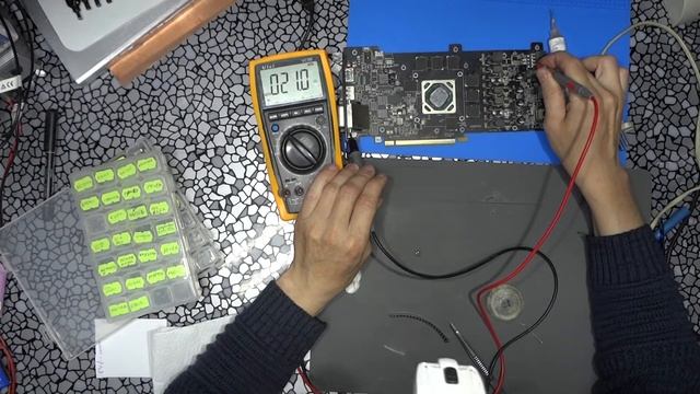 Видеокарта rx470 8gb ремонт питания vcore, замена drmos ir3553m смотреть онлайн