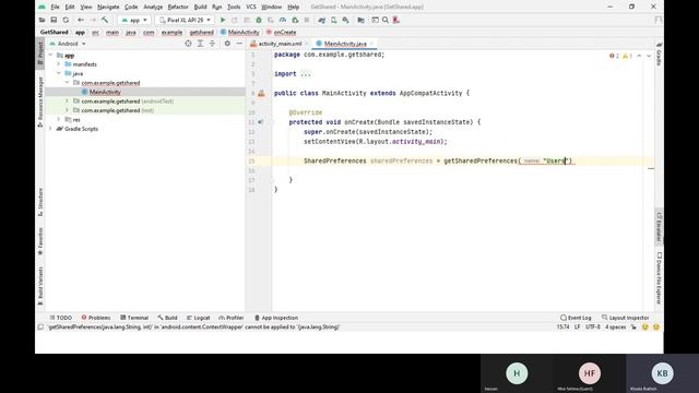 AVCELC Mobile Application Development Shared Preferences смотреть онлайн