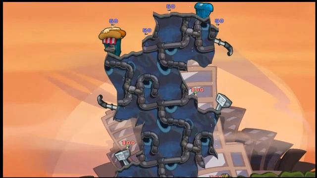 давайте чуть чуть поиграем в Worms Reloaded смотреть онлайн