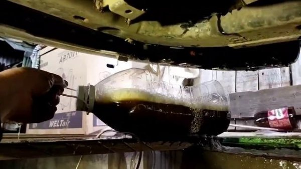 Опель Зафира 1.8 б, промывка системы охлаждения.