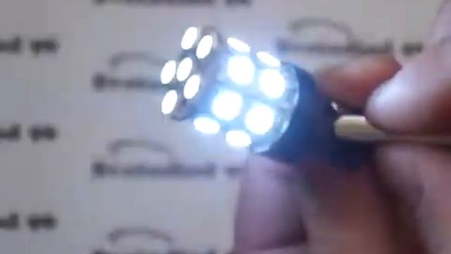 Светодиодная лампа W21W T20 7443 20 SMD 5050 смотреть онлайн