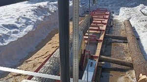 Ленточная пилорама своими руками, размеры! DIY band sawmill.