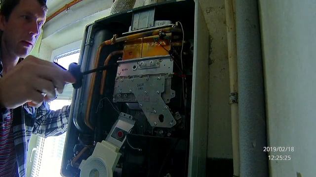 Rinnai 167 rmf Чистка горелки и теплообменника Часть 1 смотреть онлайн