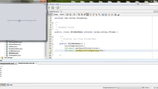 Bài 37 Java Swing Slider смотреть онлайн