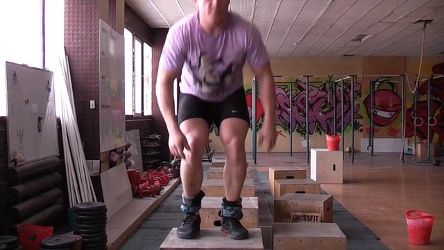 Плиометрика. Box jump over , practice смотреть онлайн