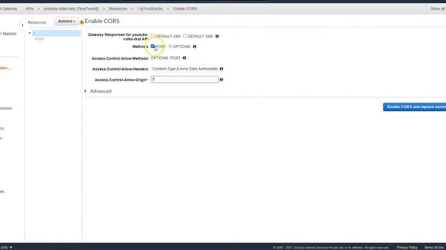 Enable CORS for API Gateway Endpoint | AWS API Gateway Tutorial - 3 смотреть онлайн