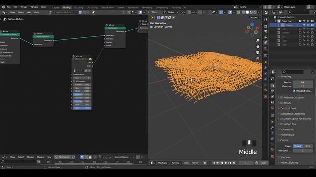 [Tut] Knitting on a Waving Cloth - Blender Geometry Nodes 3.4 смотреть онлайн