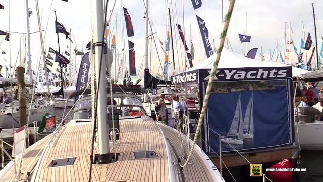 2015 X Yachts XC45 Sailing Yacht - Deck And Interior Walkaround - 2015 Annapolis Sail Boat Show