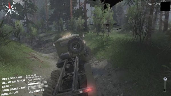 Spintires: Начало прохождение игры.