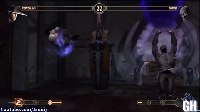 Mortal Kombat 9 Kung Lao Vs. Noob Saibot смотреть онлайн