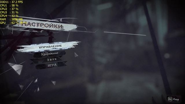 Dishonored 2 (i5 3570 + GTX 660) 1080p Low, Medium, High, Ultra Setting. смотреть онлайн