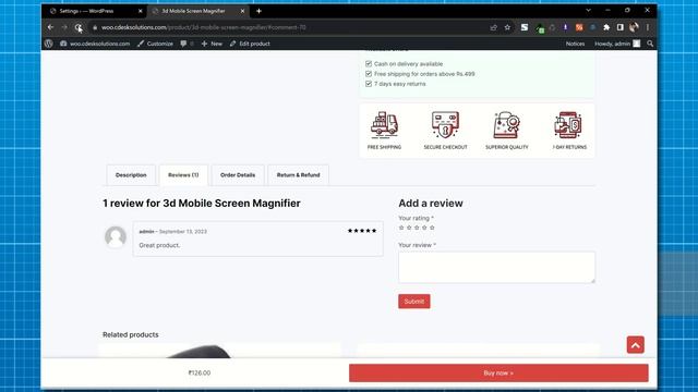 Add Reviews in Woocommerce Store | Free Review Plugin | Q&A | #woocommerce #cusrev смотреть онлайн