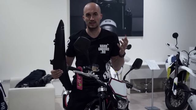 Итальянский эндуро мотоцикл SWM. Поедет ли по воде? смотреть онлайн