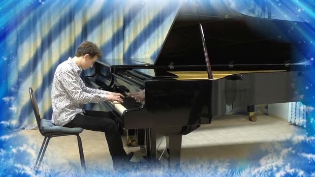 Новогодний миниконцерт и поздравление преподавателя фортепиано МБУ ДО ДМШ Крюковой Екатерины смотреть онлайн