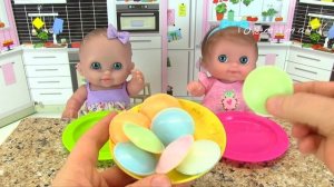 Что Внутри Летающих Тарелок? Пупсики Кушают Булочки Мультик Как Мама и Куклы 108мама тв