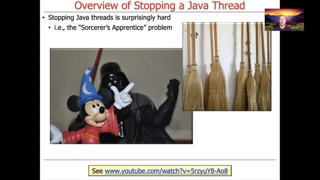 Managing the Java Thread Lifecycle: Overview of Stopping a Java Thread смотреть онлайн